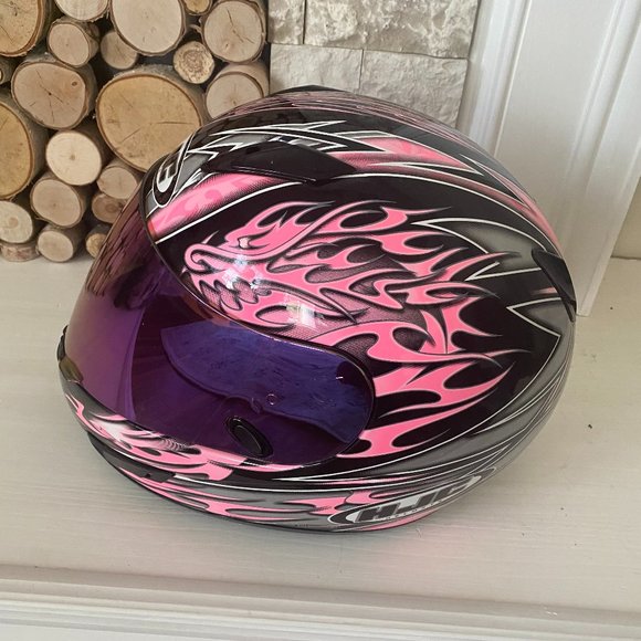 Women's Motorcycle Riding Matching Pink Set - Picture 2 of 13